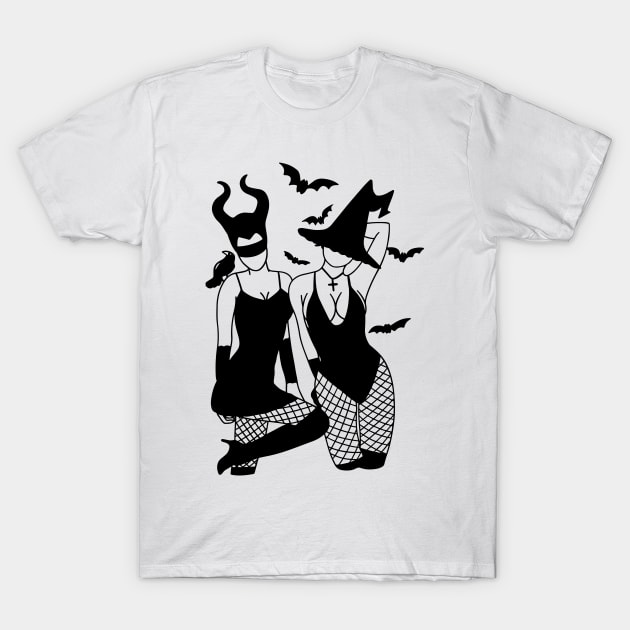 witches T-Shirt by MZeeDesigns